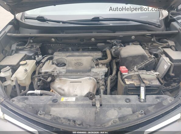 2T3BFREVXHW615467 2017 TOYOTA RAV4 Gray Вид ззаду