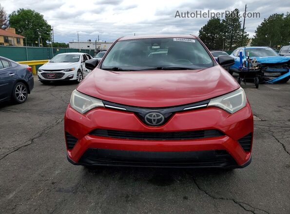 2T3BFREVXHW663020 2017 TOYOTA RAV4 Red 