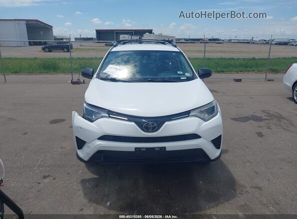 2T3BFREVXHW666354 2017 TOYOTA RAV4 White Вид щитка приладів