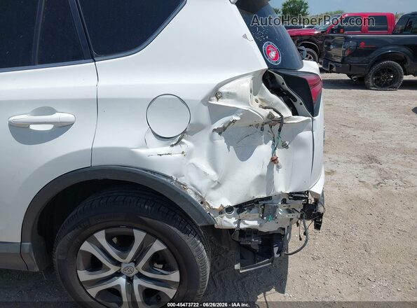 2T3BFREVXJW700850 2018 TOYOTA RAV4 White წინა ხედი