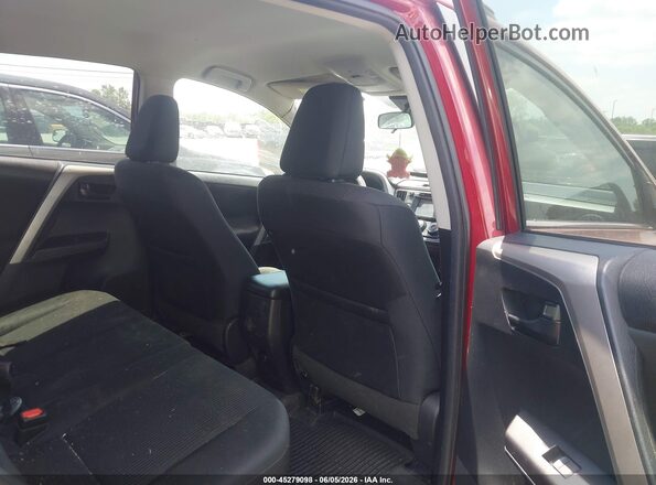 2T3BFREVXJW756223 2018 TOYOTA RAV4 Red Widok naklejki z numerem VIN