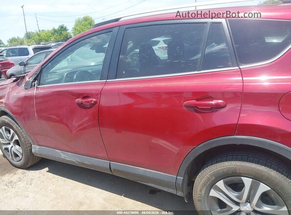2T3BFREVXJW756223 2018 TOYOTA RAV4 Red 