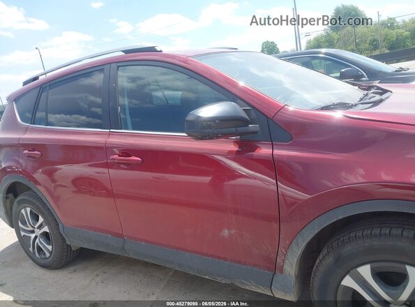 2T3BFREVXJW756223 2018 TOYOTA RAV4 Red Widok wnętrza 360 stopni