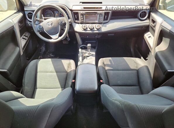 2T3BFREVXJW773961 2018 TOYOTA RAV4 Gray Առջևի վահանակի տեսք