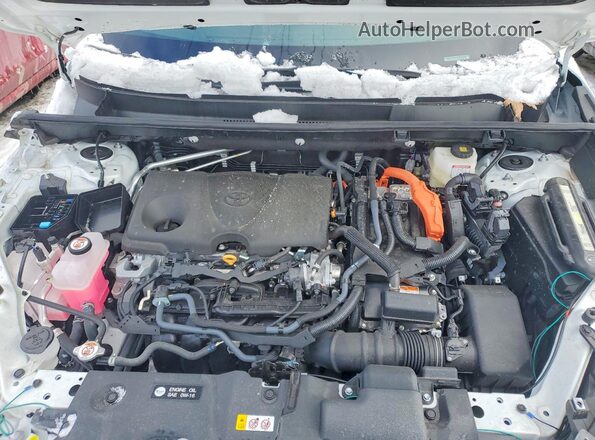 2T3BWRFV1SW287409 2025 TOYOTA RAV4 White Շարժիչի բաժամունքի տեսք