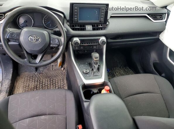 2T3BWRFV4KW021981 2019 TOYOTA RAV4 Charcoal Առջևի վահանակի տեսք