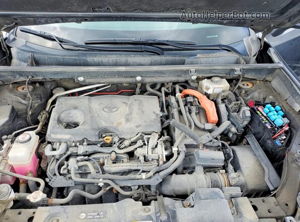 2T3BWRFV4KW021981 2019 TOYOTA RAV4 Charcoal Շարժիչի բաժամունքի տեսք
