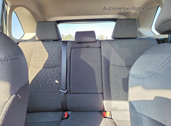 2T3BWRFV5MW108713 2021 TOYOTA RAV4 Black უკანა სავარძლების ხედი