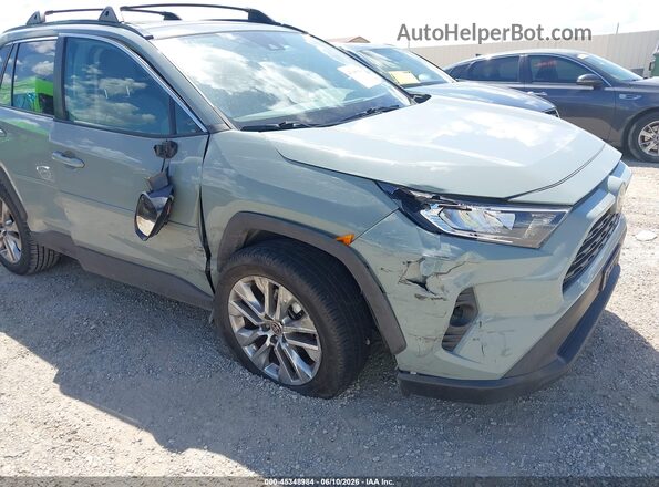 2T3C1RFV0MW175609 2021 TOYOTA RAV4 Gray Դիմացի տեսք