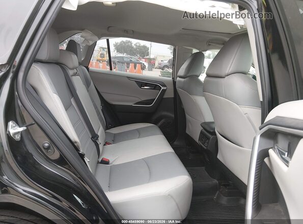 2T3C1RFV0NC205906 2022 TOYOTA RAV4 Black Vista de la etiqueta del VIN