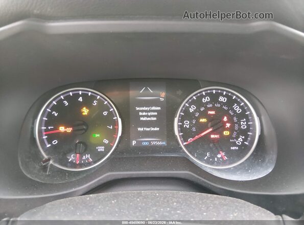 2T3C1RFV0NC205906 2022 TOYOTA RAV4 Black Vista de los asientos traseros