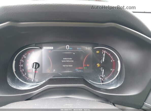 2T3C1RFV0RC256134 2024 TOYOTA RAV4 Silver Вид задніх сидінь