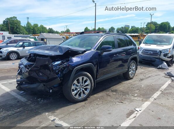 2T3C1RFV1SW380868 2025 TOYOTA RAV4 Blue Передня ліва чверть