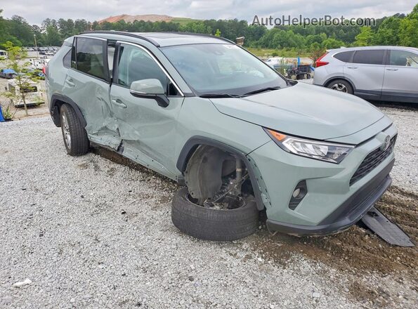 2T3C1RFV2LC039126 2020 TOYOTA RAV4 Green Առջևի աջ