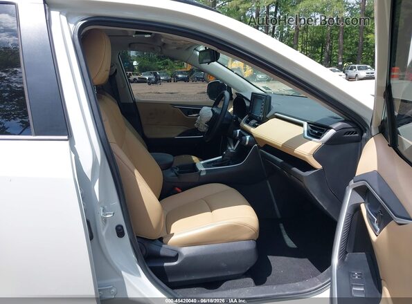 2T3C1RFV2MW147942 2021 TOYOTA RAV4 White Вид салону спереду