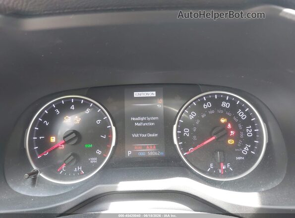 2T3C1RFV2MW147942 2021 TOYOTA RAV4 White Вид задніх сидінь