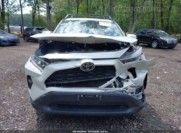 2T3C1RFV2MW147942 2021 TOYOTA RAV4 White Вид щитка приладів