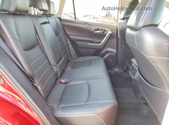 2T3C1RFV2MW150730 2021 TOYOTA RAV4 Red Rear interior view