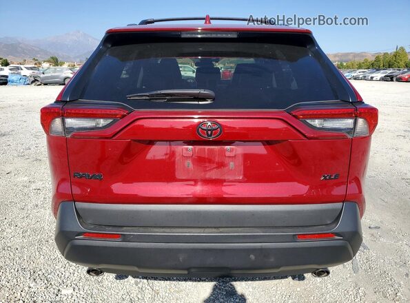 2T3C1RFV2MW150730 2021 TOYOTA RAV4 Red Rear view