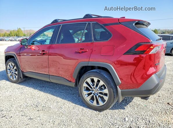 2T3C1RFV2MW150730 2021 TOYOTA RAV4 Red Rear left