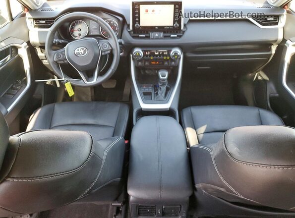 2T3C1RFV2MW150730 2021 TOYOTA RAV4 Red Dashboard view