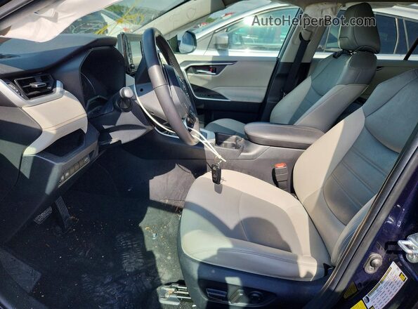 2T3C1RFV2MW184974 2021 TOYOTA RAV4 Blue Vista interior delantera
