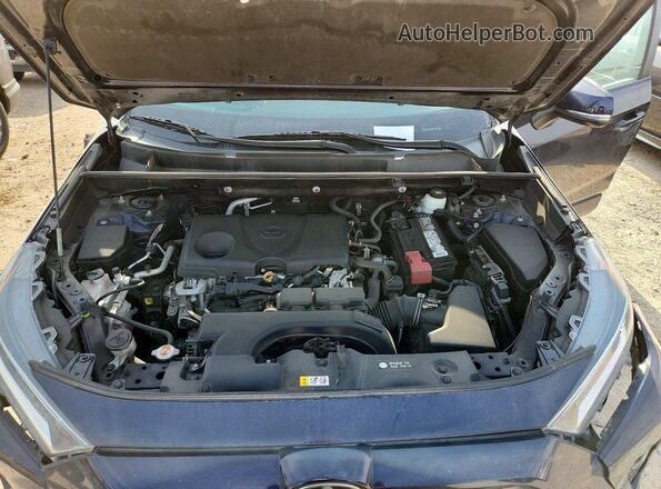 2T3C1RFV2MW184974 2021 TOYOTA RAV4 Blue Vista del compartimento del motor