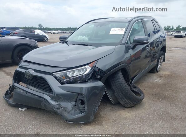 2T3C1RFV3LC034677 2020 TOYOTA RAV4 Gray Vista tres cuartos delantera izquierda