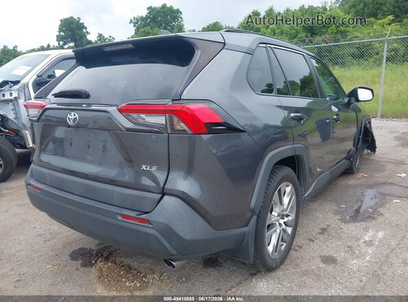 2T3C1RFV3LC034677 2020 TOYOTA RAV4 Gray Trasero derecho
