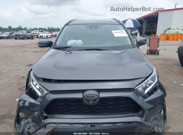 2T3C1RFV3LC034677 2020 TOYOTA RAV4 Gray Vista del cuadro de instrumentos