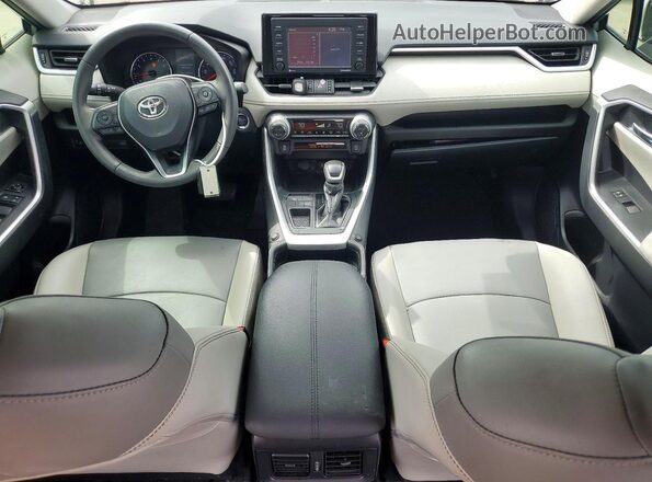 2T3C1RFV3LW078693 2020 TOYOTA RAV4 Green Առջևի վահանակի տեսք