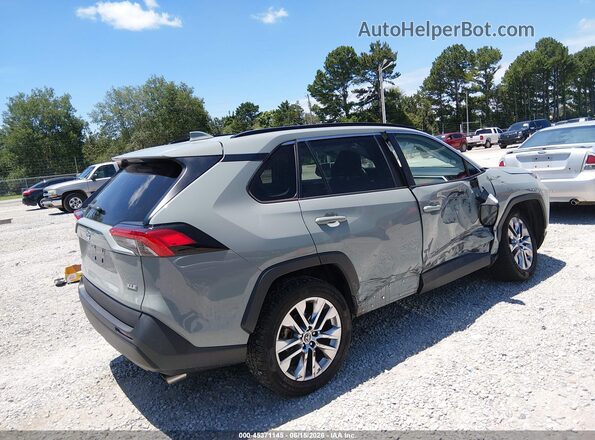 2T3C1RFV3MC088109 2021 TOYOTA RAV4 Gray Задня права чверть