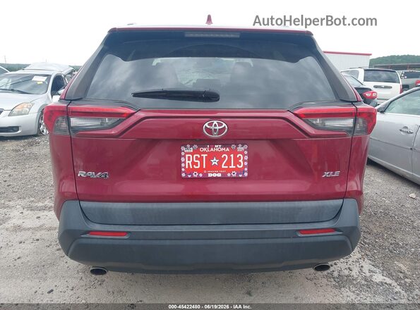 2T3C1RFV4KW049671 2019 TOYOTA RAV4 Red 
