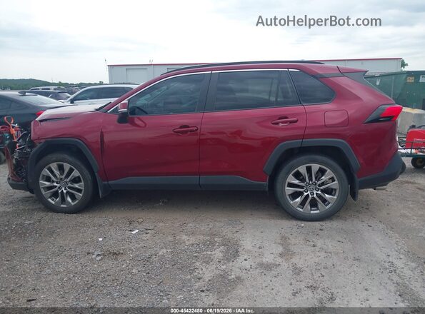 2T3C1RFV4KW049671 2019 TOYOTA RAV4 Red 360 interior view