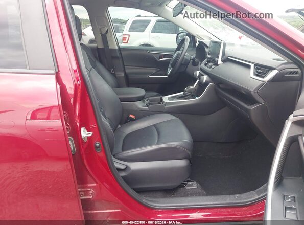 2T3C1RFV4KW049671 2019 TOYOTA RAV4 Red Front interior view