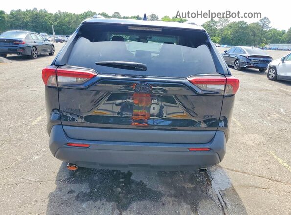 2T3C1RFV4NW196254 2022 TOYOTA RAV4 Черный Вид сзади