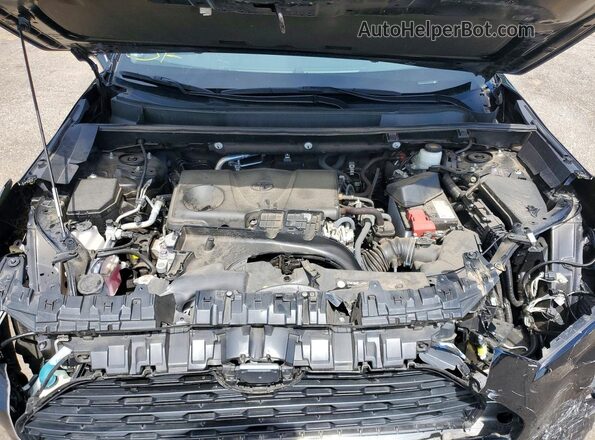 2T3C1RFV4NW196254 2022 TOYOTA RAV4 Черный Вид подкапотного пространства