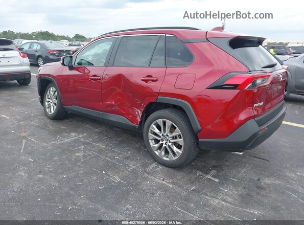 2T3C1RFV4NW210363 2022 TOYOTA RAV4 Red Rear left