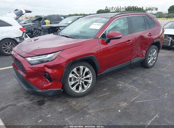 2T3C1RFV4NW210363 2022 TOYOTA RAV4 Red Front left