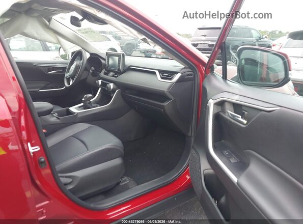 2T3C1RFV4NW210363 2022 TOYOTA RAV4 Red Front interior view