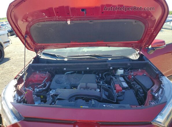 2T3C1RFV4SW376877 2025 TOYOTA RAV4 Бордовый Вид подкапотного пространства