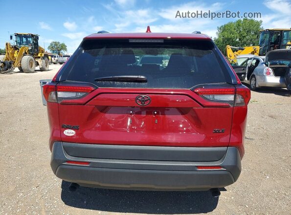 2T3C1RFV4SW376877 2025 TOYOTA RAV4 Бордовый Вид сзади