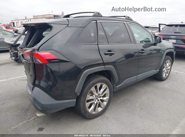 2T3C1RFV5LW087511 2020 TOYOTA RAV4 Черный Задняя правая четверть