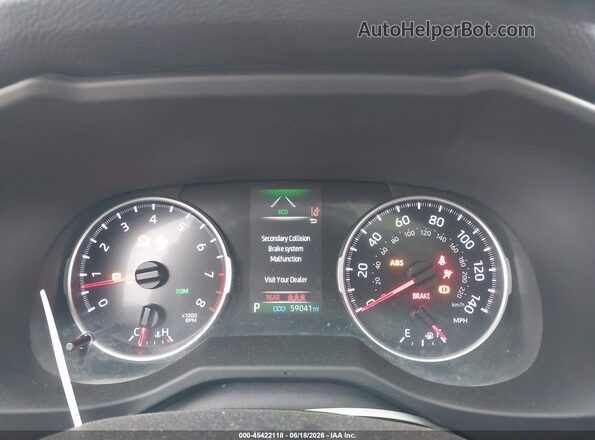 2T3C1RFV5LW087511 2020 TOYOTA RAV4 Черный Вид задних сидений