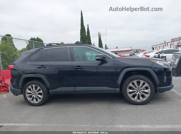 2T3C1RFV5LW087511 2020 TOYOTA RAV4 Черный Вид задней части салона