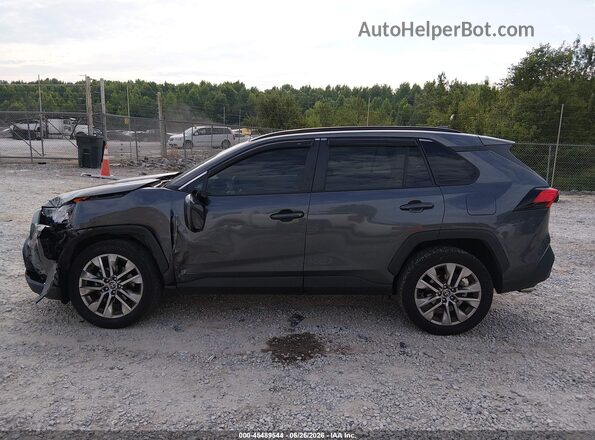 2T3C1RFV5MC126245 2021 TOYOTA RAV4 Gray Vista interior de 360 grados