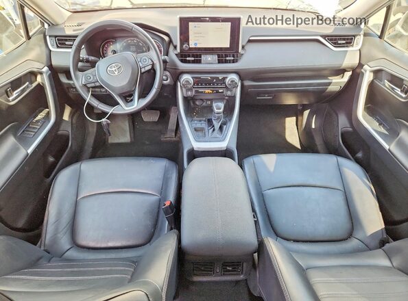 2T3C1RFV5PW251703 2023 TOYOTA RAV4 White Առջևի վահանակի տեսք