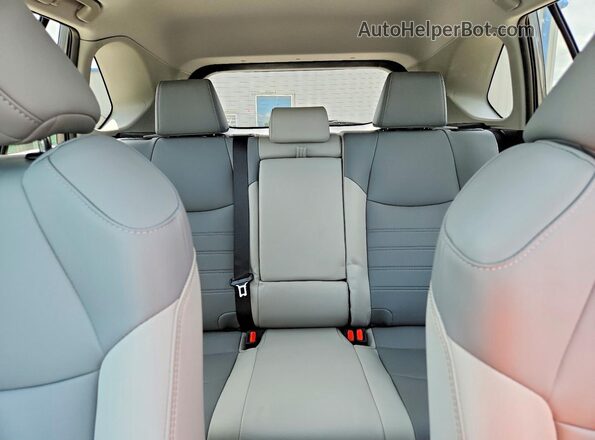2T3C1RFV5RC284737 2024 TOYOTA RAV4 Gray Вид задніх сидінь