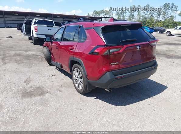 2T3C1RFV5RW362500 2024 TOYOTA RAV4 Burgundy Задня ліва чверть