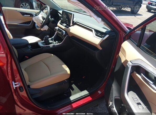 2T3C1RFV5RW362500 2024 TOYOTA RAV4 Burgundy Вид салону спереду